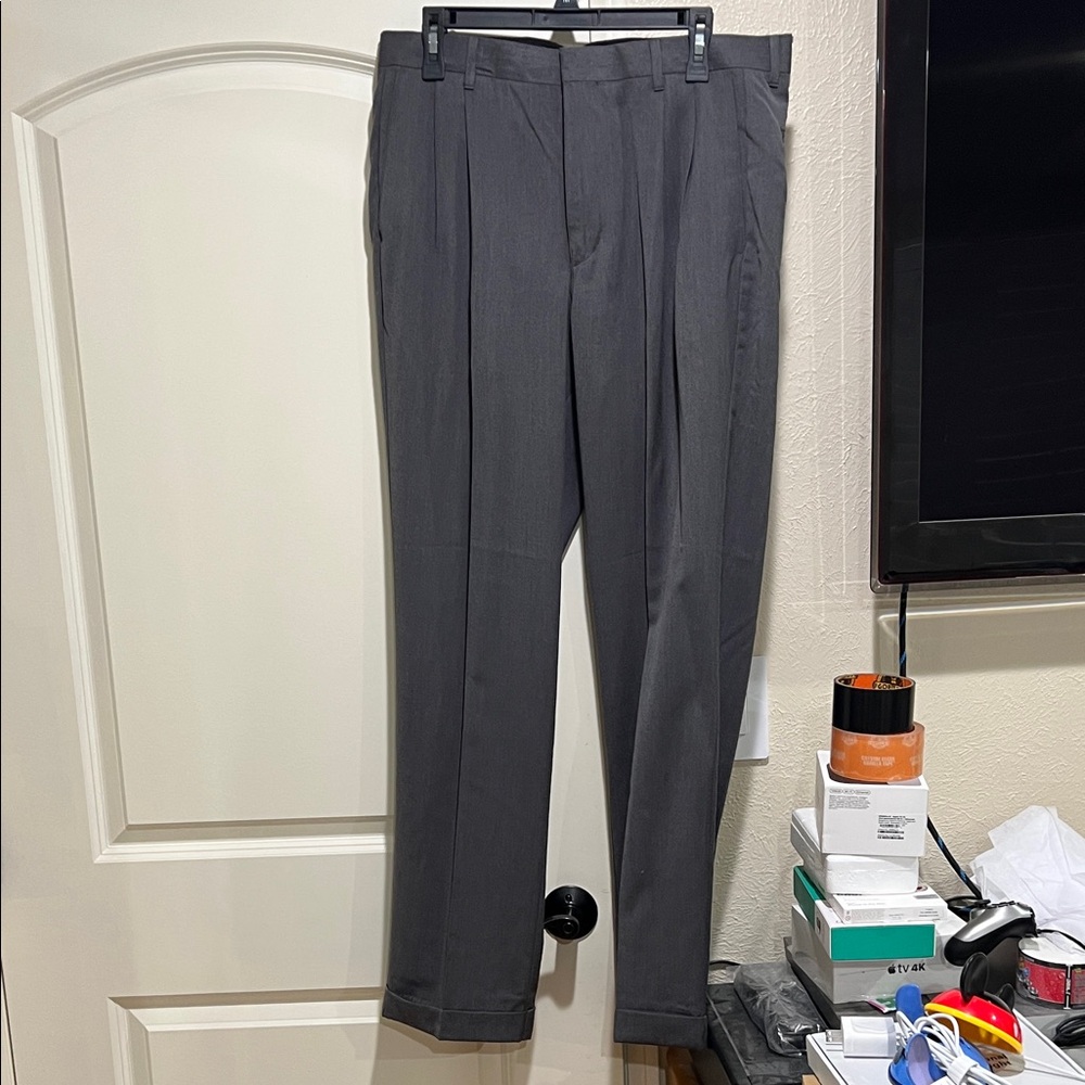 Covington Charcoal Dress Pants for Men